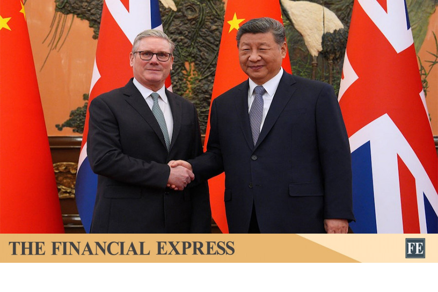 Starmer seeks fresh start with China, economic wins