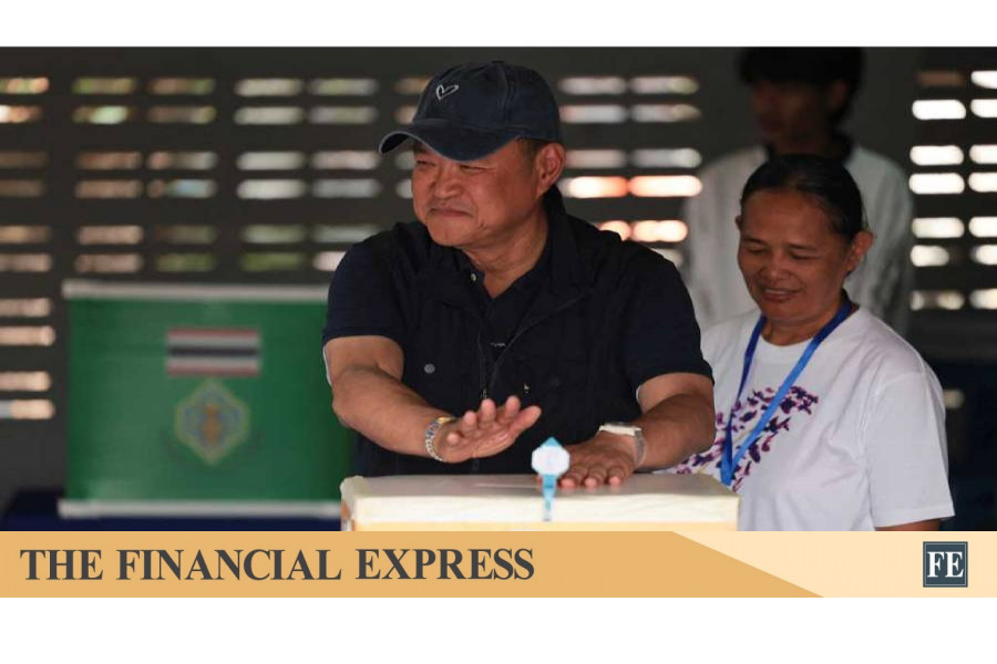 Thailand PM’s party takes early lead in three-way election race