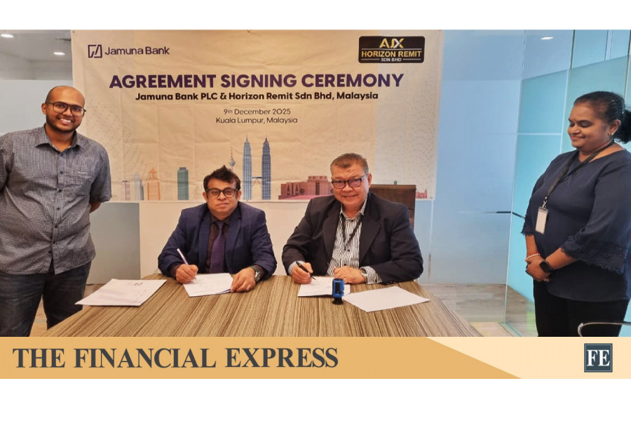 Jamuna Bank signs Foreign Remittance Drawing Agreement with Horizon Remit SdnBhd, Malaysia