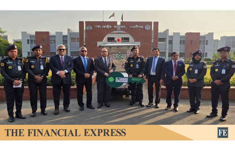 Modhumoti Bank donates Electric Cart to Department of Prisons under CSR initiative