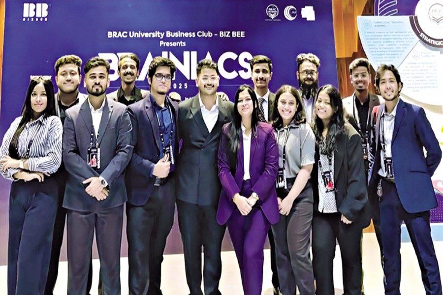 The members of the General Body and Director Body of BIZ BEE who worked tirelessly to make BRAINIACS 2025 a success