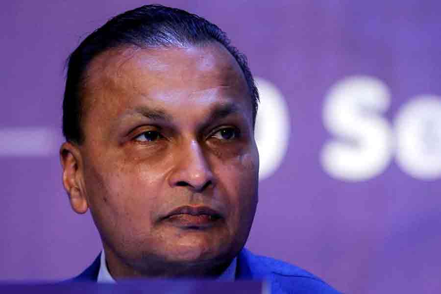 Anil Ambani, chairman of the Reliance Anil Dhirubhai Ambani Group, attends the company's annual general meeting in Mumbai, India, Sept 30, 2019.