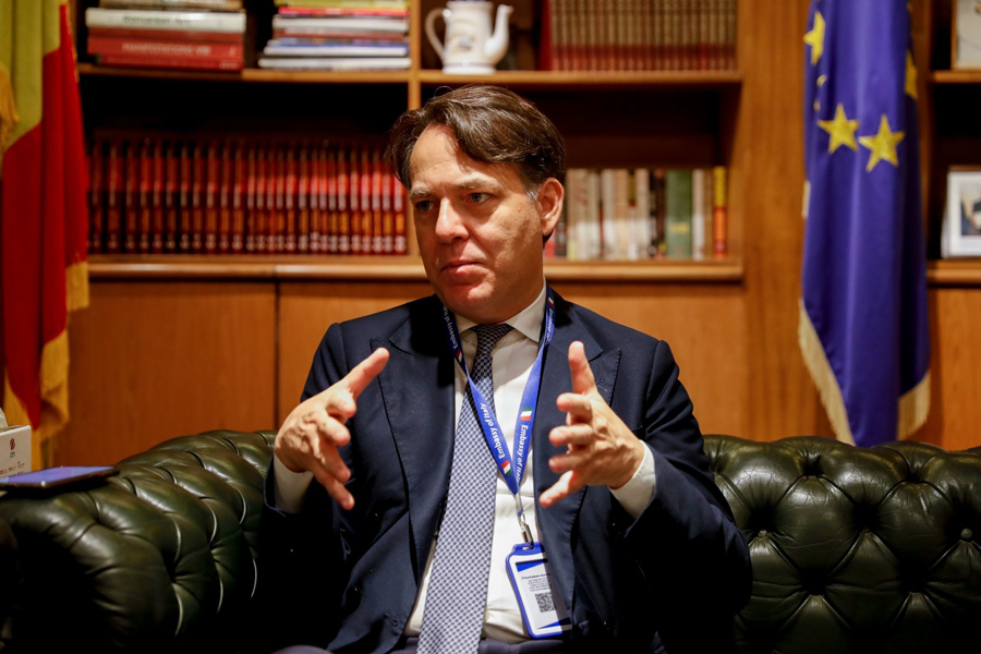 Italian Ambassador to Bangladesh, Enrico Nunziata.