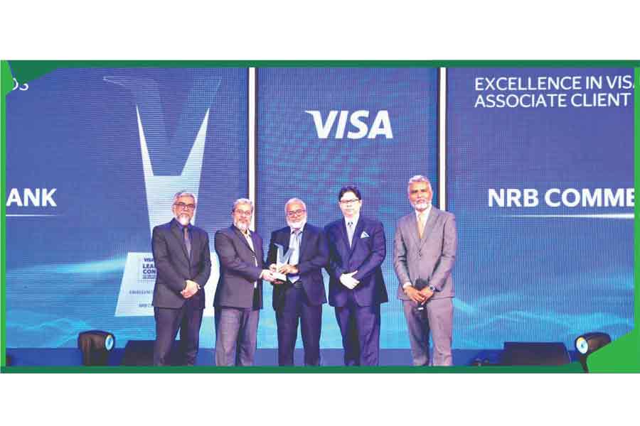 NRBC Bank receives Visa Excellence Award 2025