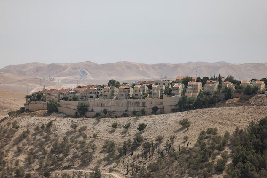 A view of part of the Israeli settlement of Maale Adumim, in the Israeli-occupied West Bank, August 14, 2025.