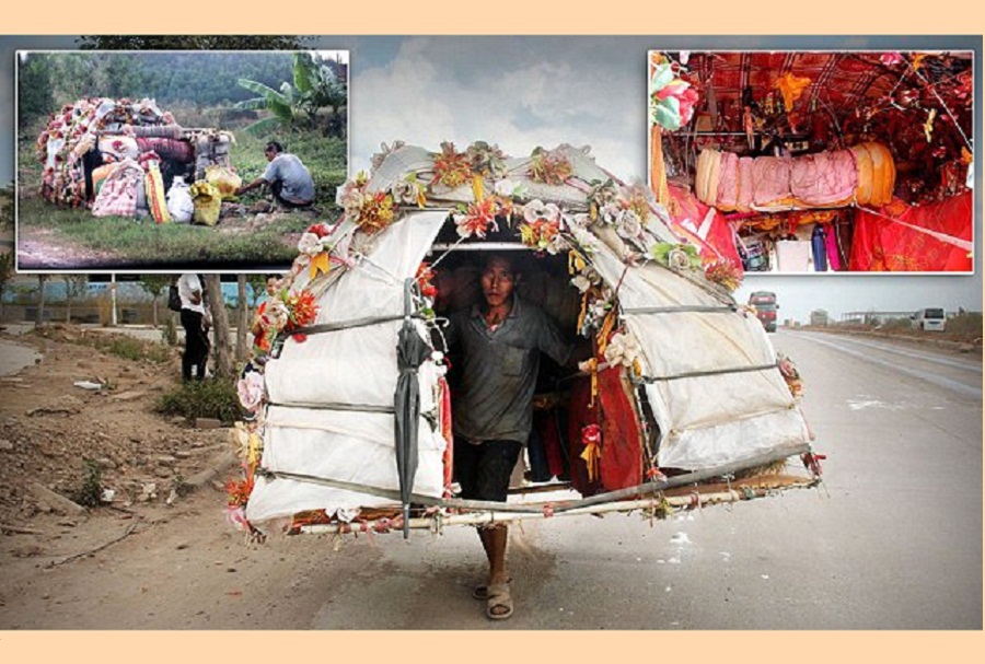 লিউ লিংচাওয়ের ভ্রাম্যমাণ আবাস