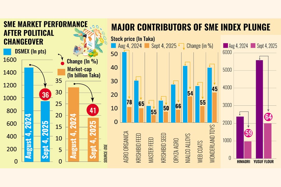 SME stocks' artificial gains erased amid regulatory crackdown fears