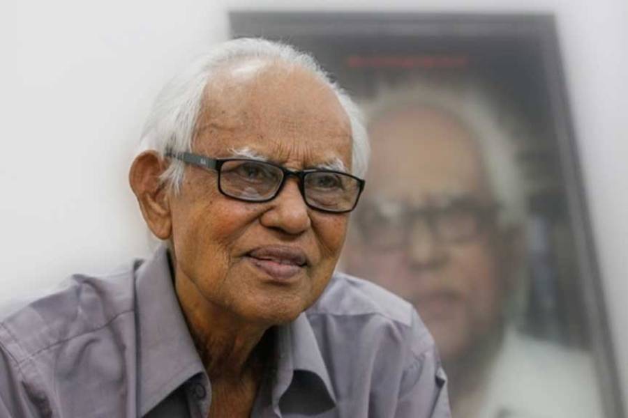 Tributes for Ahmed Rafiq at Shaheed Minar on Saturday