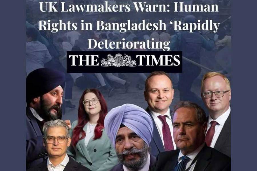 British lawmakers call for action over human rights ‘decline’ in Bangladesh