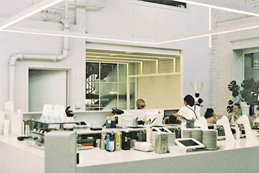 Scientists busy working at a Chinese research lab —Collected