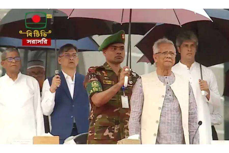 July Charter signing ceremony under way