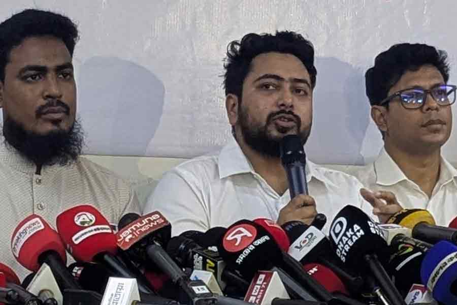 Nahid asks BNP’s Salahuddin to apologise for comment on July activists