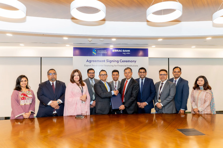 Standard Chartered partners with BRAC Bank to pioneer Export Receivables Finance for Financial Institutions in Bangladesh 