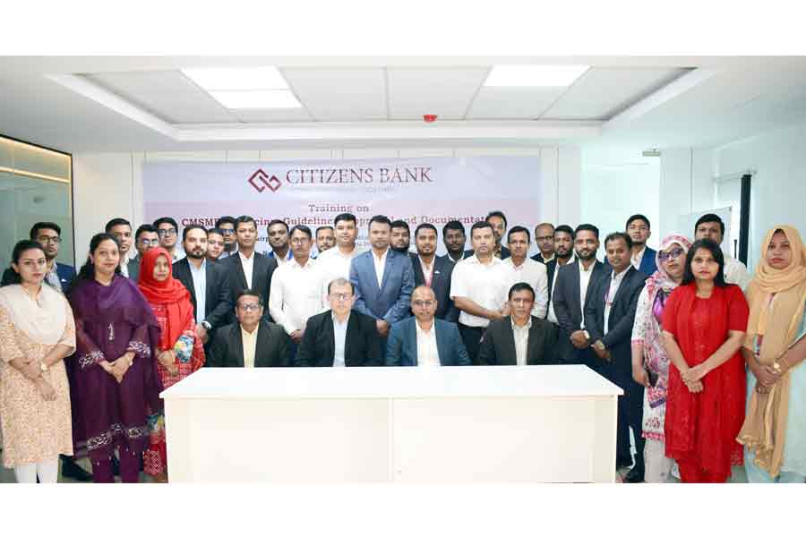 Citizens Bank holds training on CMSME Financing: Guidelines, Appraisal, Documentation