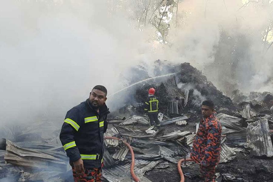 Fires break out at five locations in Gazipur within five hours