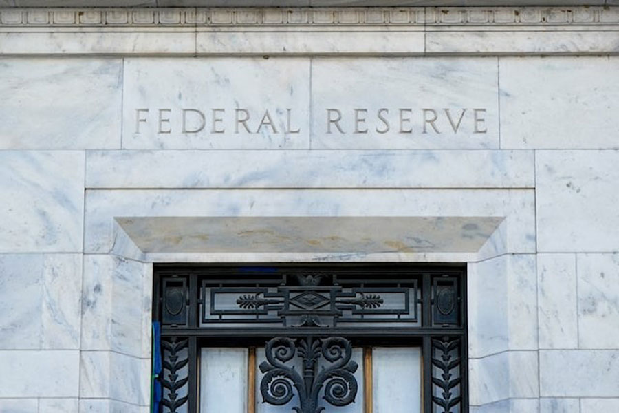 The Federal Reserve Board building in Washington, DC, US, November 14, 2025.