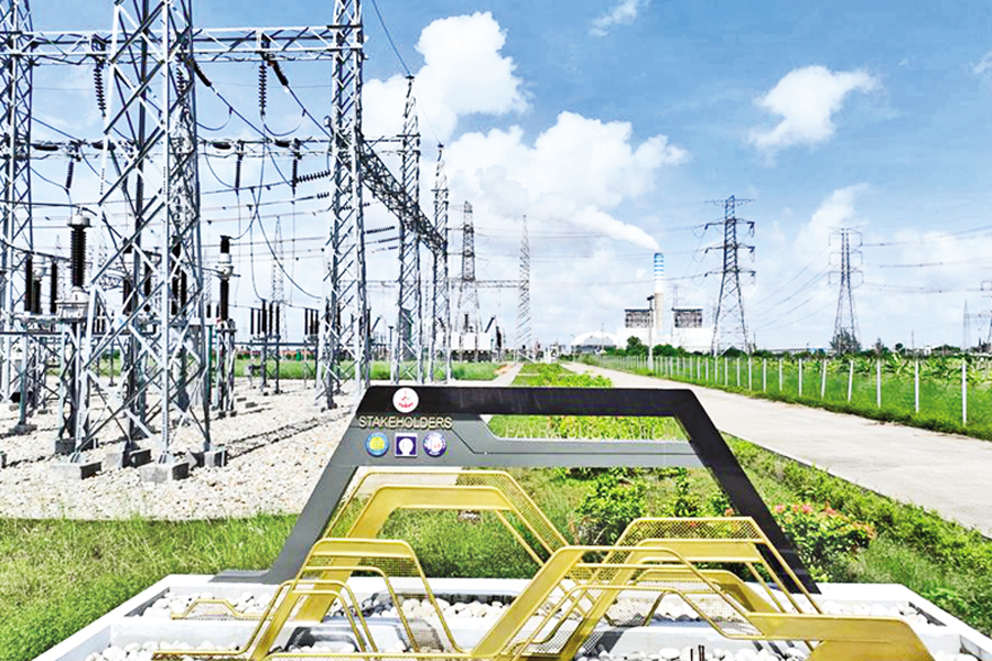 A view of Payra Power Plant in Patuakhali, Bangladesh —Xinhua Photo