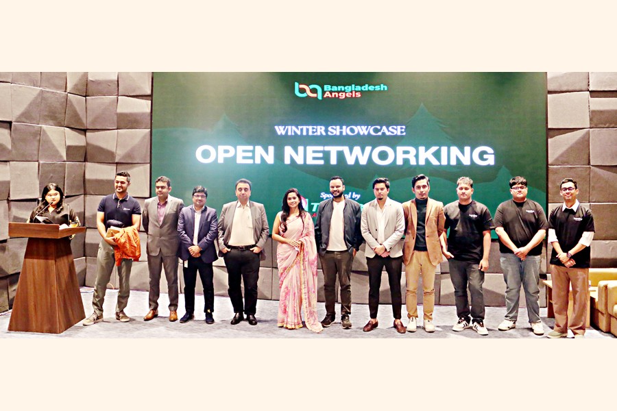 Bangladesh Angels Network, an angel investment platform, organised a winter showcase at the auditorium of Independent University Bangladesh in the city on Saturday. The Financial Express was the media partner of the event.