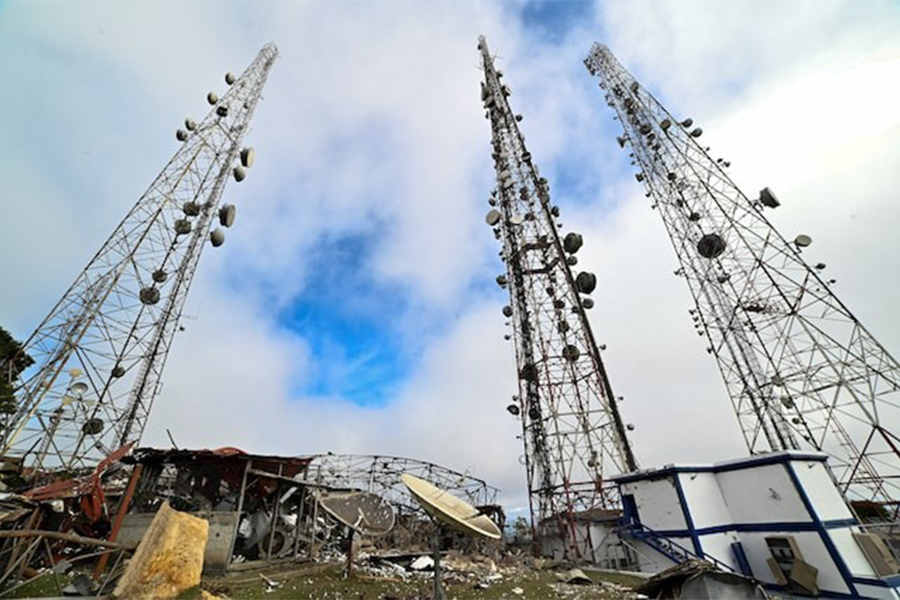 A view of rubble after a US airstrike destroyed a TV and telephone tower that collapsed onto transmission operator Carlos Bracho’s home, killing a neighbour and injuring her daughter in the same attack, according to Bracho, in El Hatillo, on the outskirts of Caracas, Venezuela on January 4, 2026