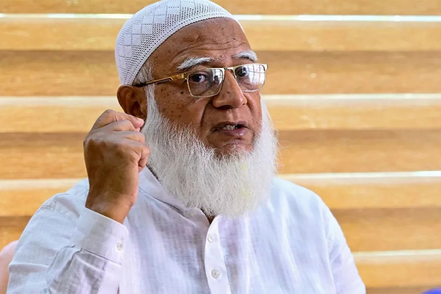 Jamaat-e-Islami Ameer Dr Shafiqur Rahman seen in this undated UNB photo