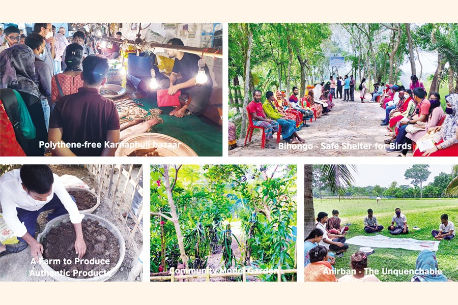 Various activities marking International Youth Day 2023 under British Council's LEAD project