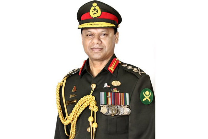 Chief of Army Staff General S M Shafiuddin Ahmed -- File Photo