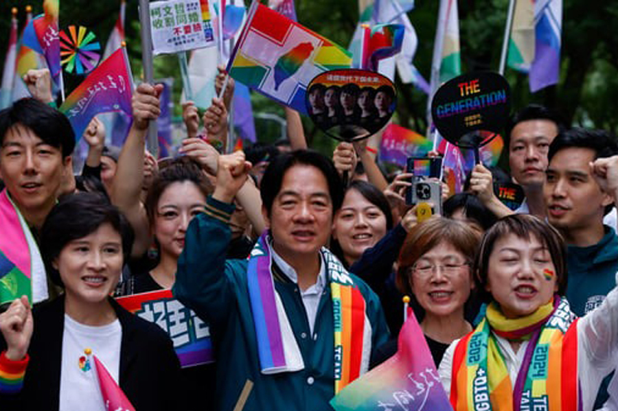 Crowds throng Taipei as Taiwan celebrates east Asia’s largest Pride