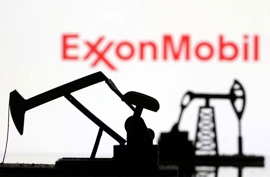 ExxonMobil logo is seen in this illustration taken, October 6, 2023. REUTERS/Dado Ruvic/Illustration/File Photo Acquire Licensing Rights
