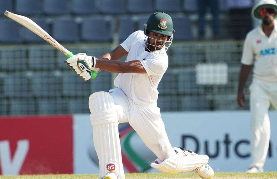 Shanto ton stretches Bangladesh's lead past 200 against New Zealand ...