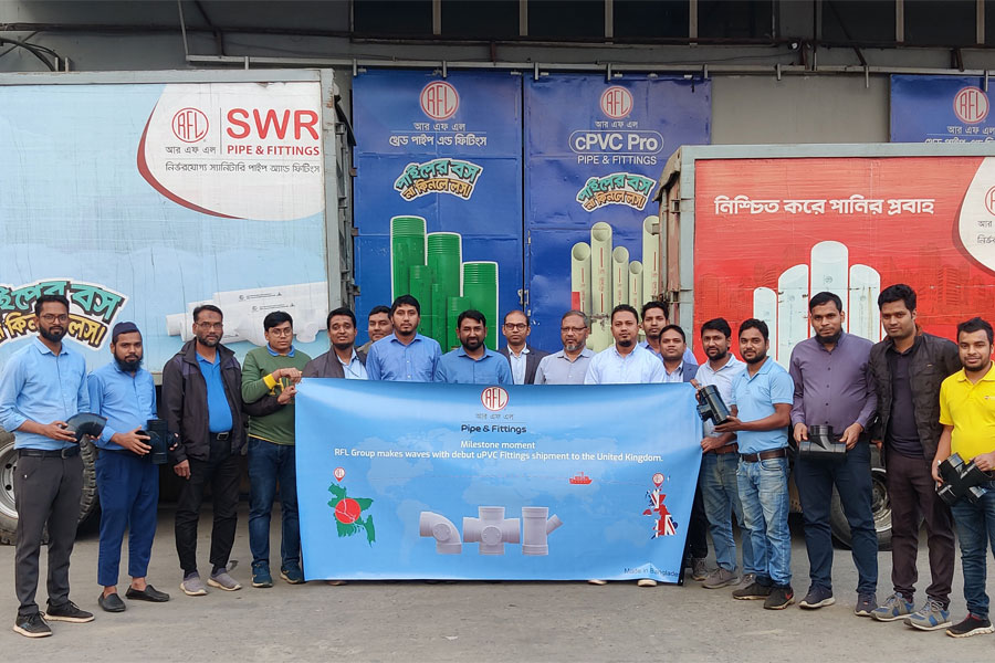 RFL starts exporting sanitary fittings to UK | The Financial Express