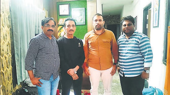 Mumbai police arrest Ghatkopar billboard owner Bhavesh Bhinde in Udaipur. Image credit: hindustantimes.com