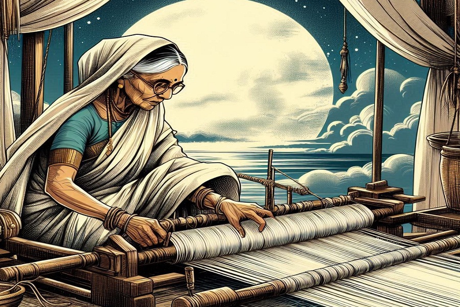 She is a moon goddess. A revered figure who has been in folklore, holy scriptures, and legends since men learnt to dream