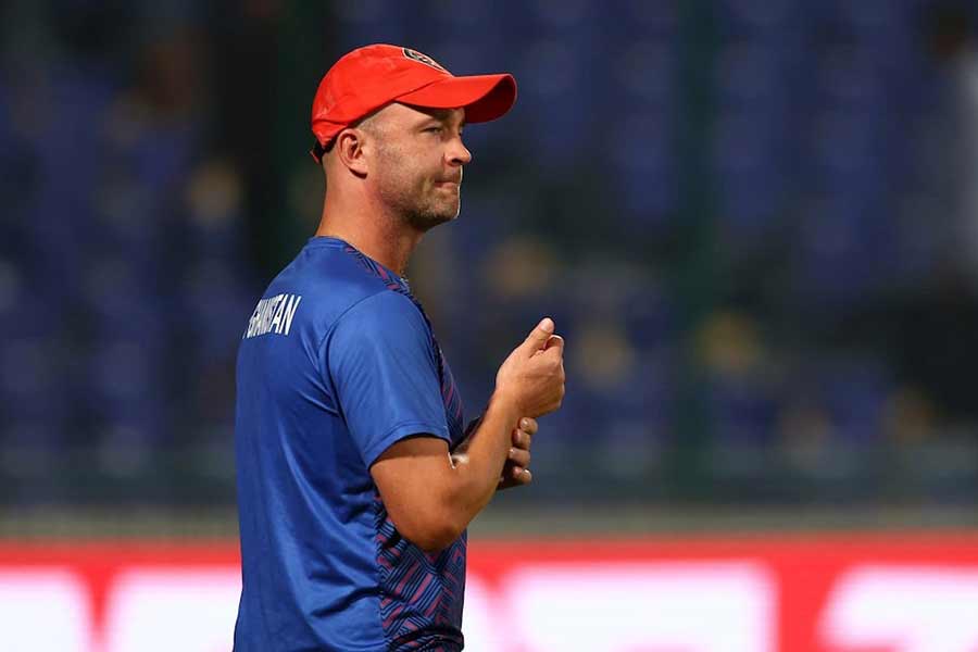Afghanistan coach Jonathan Trott