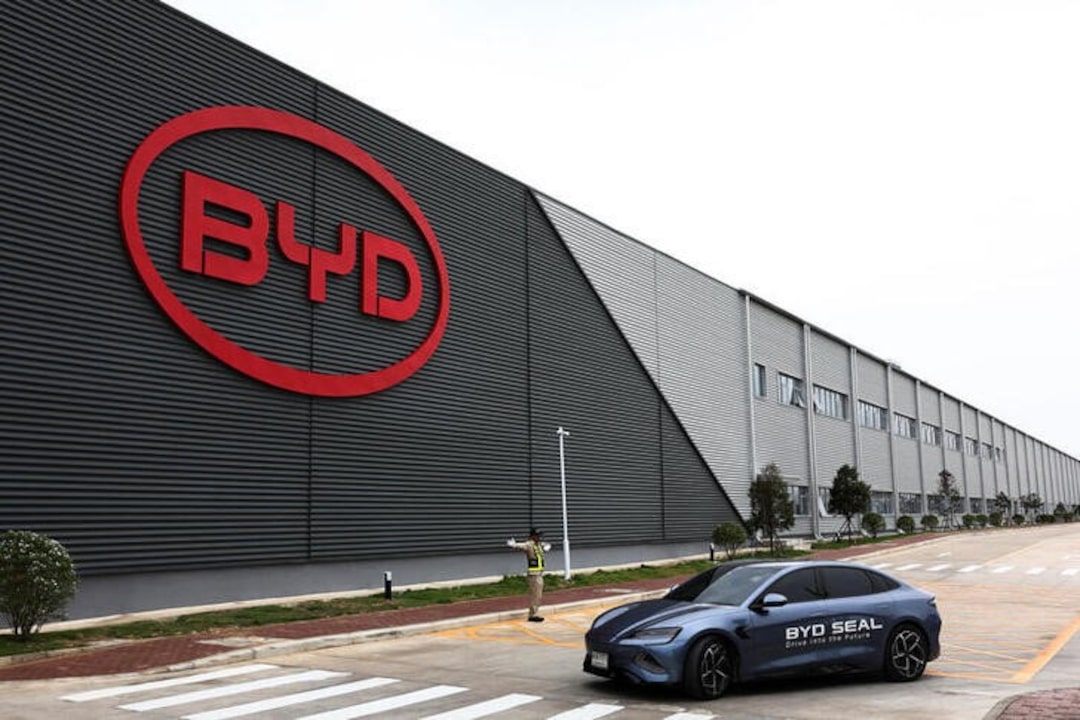 China's BYD opens its first electric vehicle (EV) factory in Southeast Asia, a fast-growing regional EV market, in Rayong, Thailand, July 4, 2024. REUTERS/Chalinee Thirasupa