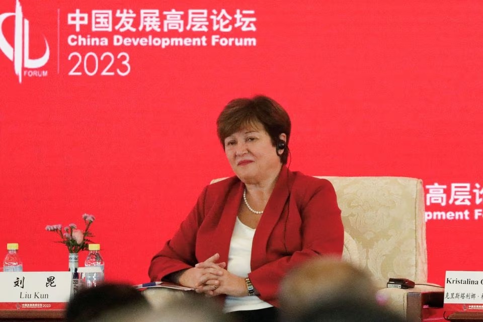 International Monetary Fund (IMF) Managing Director Kristalina Georgieva attends the China Development Forum 2023, in Beijing, China on March 26, 2023 — Reuters photo