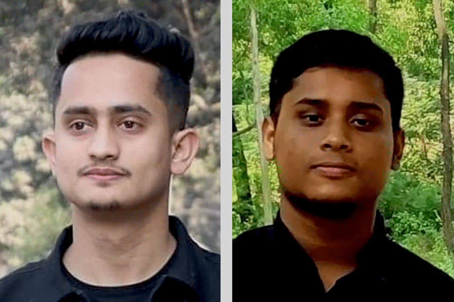 Sarjis Alam (left) and Hasnat Abdullah