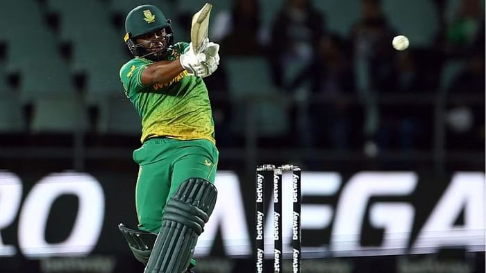 Cricket - South Africa v Netherlands - 2nd One Day International - Willowmoore Park, Benoni, South Africa - March 31, 2023 South Africa's Temba Bavuma in action.REUTERS