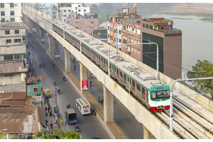 Metro rail to begin Friday service from tomorrow, Kazipara station to