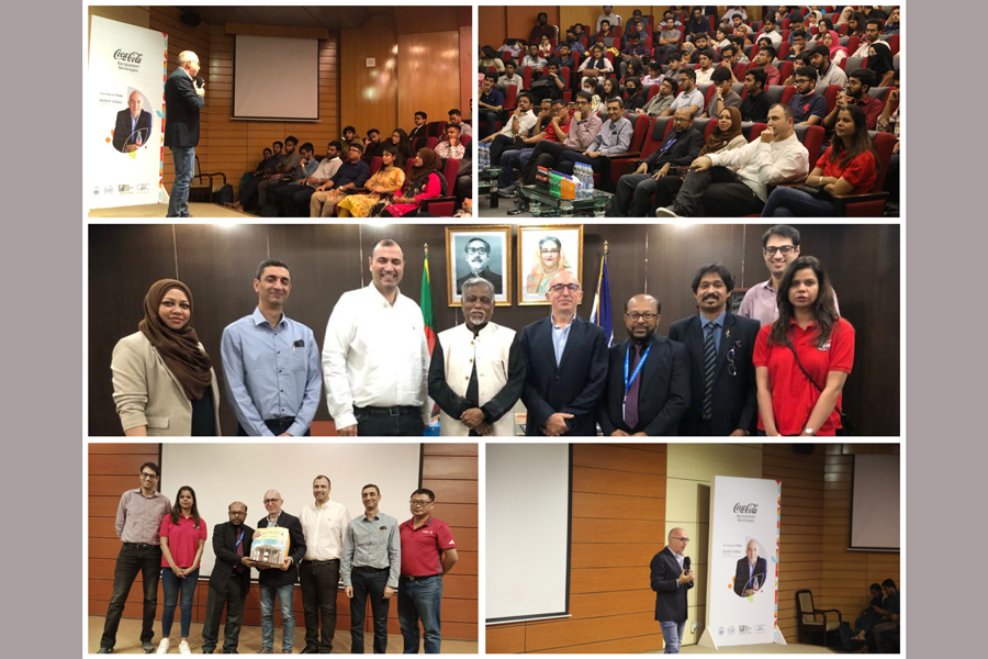 CocaCola Bottling Investment Group, North South University host