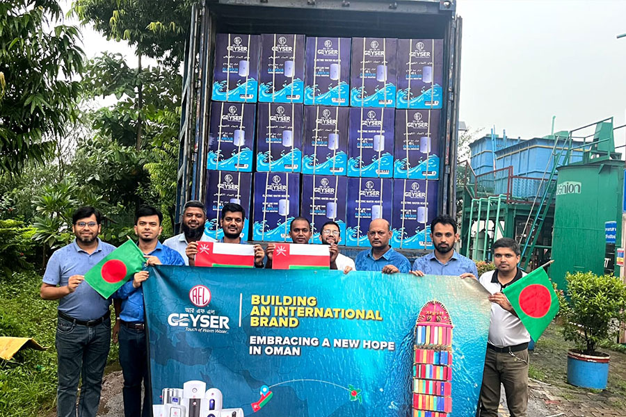RFL begins exporting geyser to Oman | The Financial Express