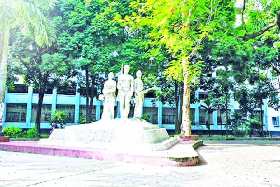 The Dhaka University campus — Photo: Collected