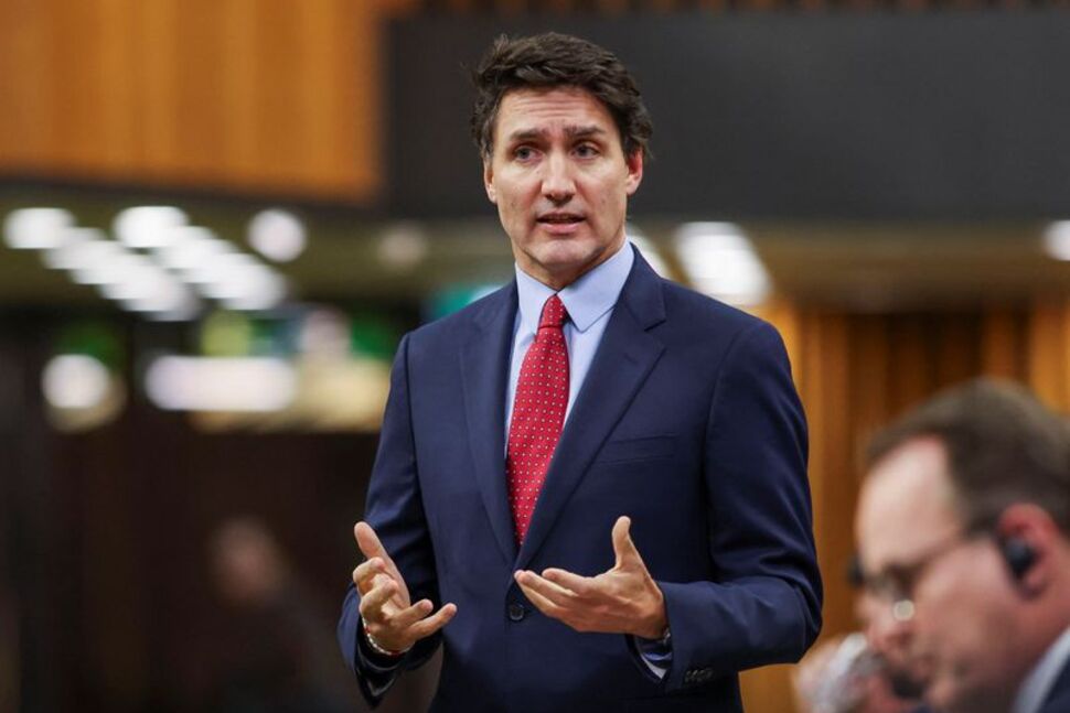 Canada's Prime Minister Justin Trudeau speaks during Question Period in the House of Commons on Parliament Hill in Ottawa, Ontario, Canada, November 26, 2024. REUTERS/Patrick Doyle/File Photo