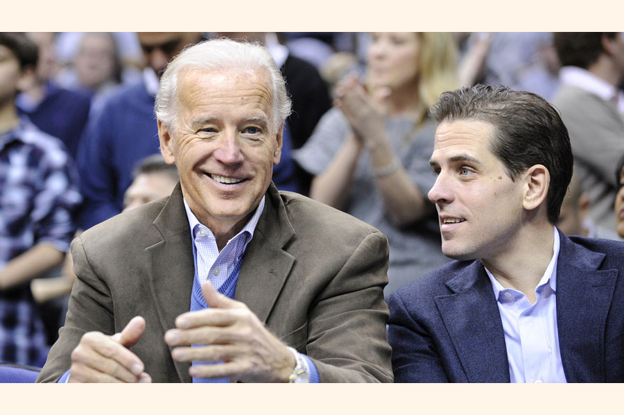 US President Joe Biden and his son Hunter Biden — Agency photo