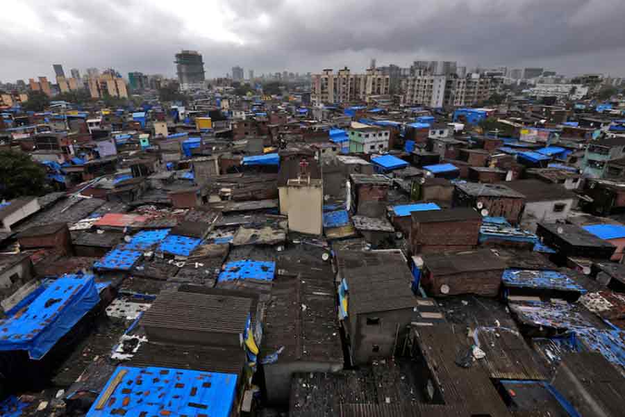 A general view of Dharavi, one of Asia's largest slums, in Mumbai –Reuters file photo
