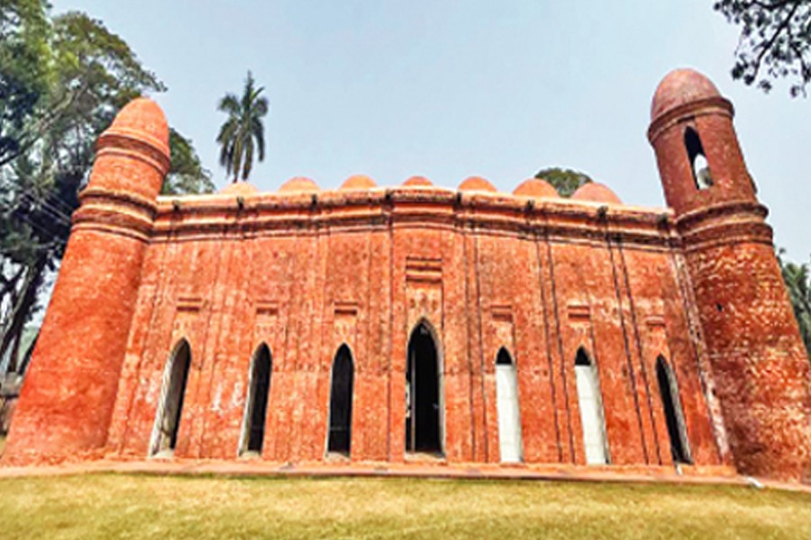 Sixty Dome Mosque View