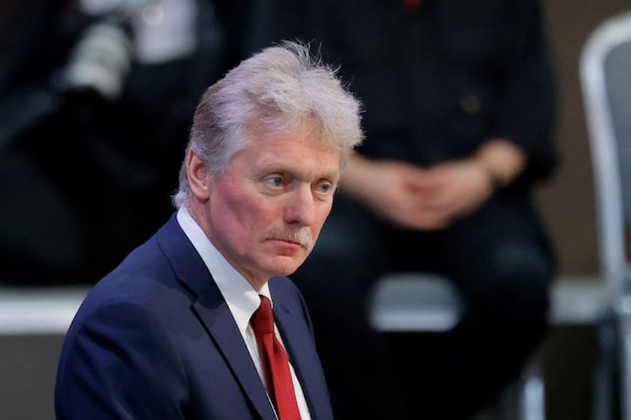 Kremlin spokesman Dmitry Peskov attends Russian President Vladimir Putin's annual end-of-year press conference and phone-in, in Moscow, Russia December 19, 2024.