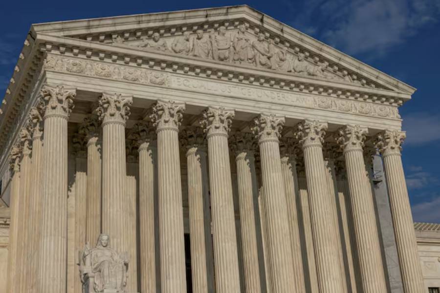 A view of the US Supreme Court in Washington, US June 29, 2024