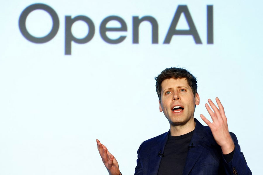 OpenAI CEO Sam Altman attends an event to pitch AI for businesses in Tokyo, Japan February 3, 2025.
