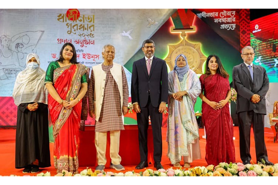 Photo: Chief Adviser's Facebook via BSS