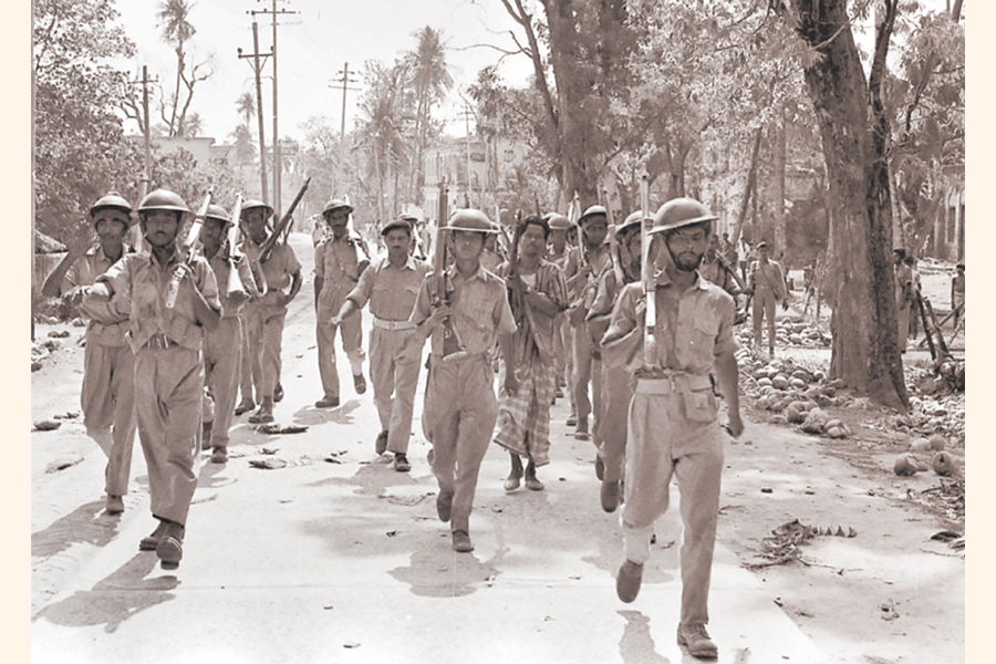 A group of freedom fighters in 1971 —AP Photo